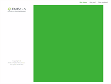 Tablet Screenshot of empala.com